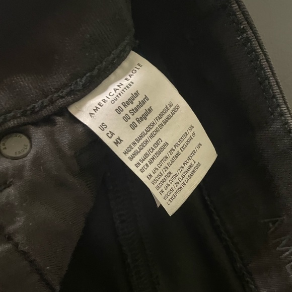 American Eagle Black Denim Skirt - Picture 5 of 5